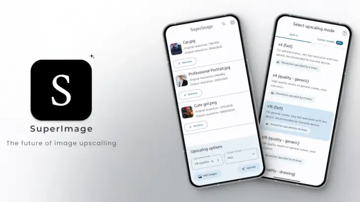 SuperImage Pro - AI Enhancer feature graphic