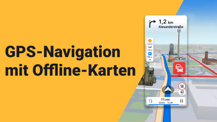 Sygic Offline Maps & GPS Navi feature graphic