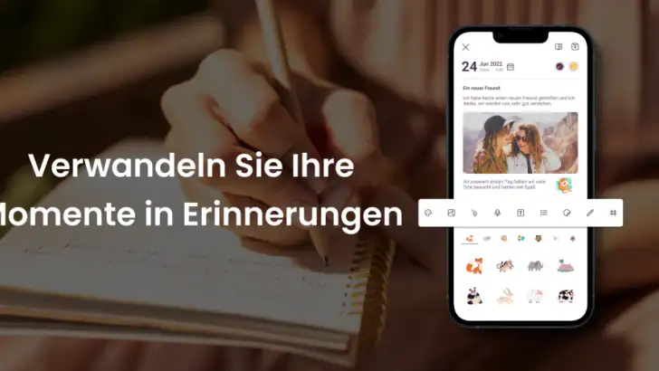 Tagebuch mit Passwort: Daynote feature graphic