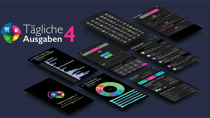 Tägliche Ausgaben 4 feature graphic