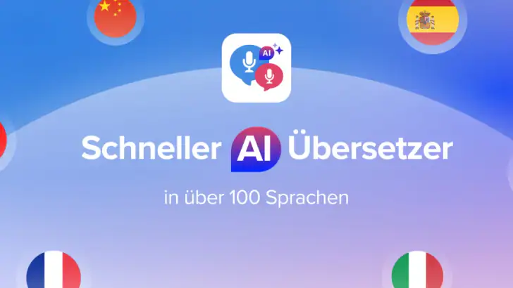 Talk & Translate AI Translator feature graphic