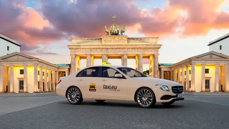taxi.eu - Taxi-App für Europa feature graphic