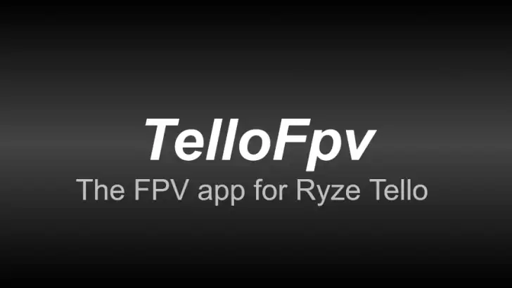 TelloFPV - Fly DJI Ryze Tello feature graphic