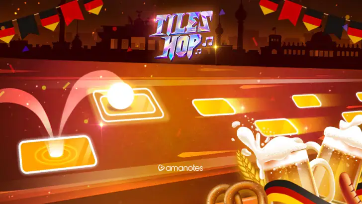 Tiles Hop Musik & Ball Spiele feature graphic