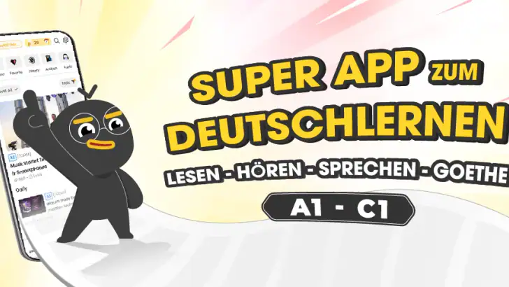 Todaii: Deutsch Lernen A1-C1 feature graphic
