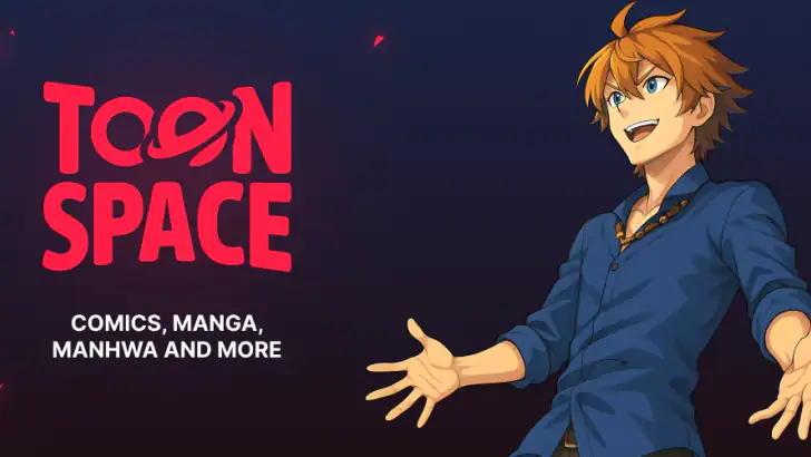 ToonSpace: Comics and Manhwa feature graphic