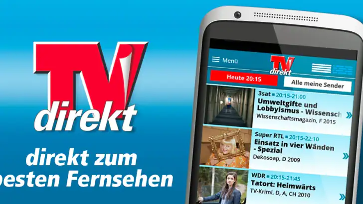 TVdirekt – Fernsehprogramm feature graphic