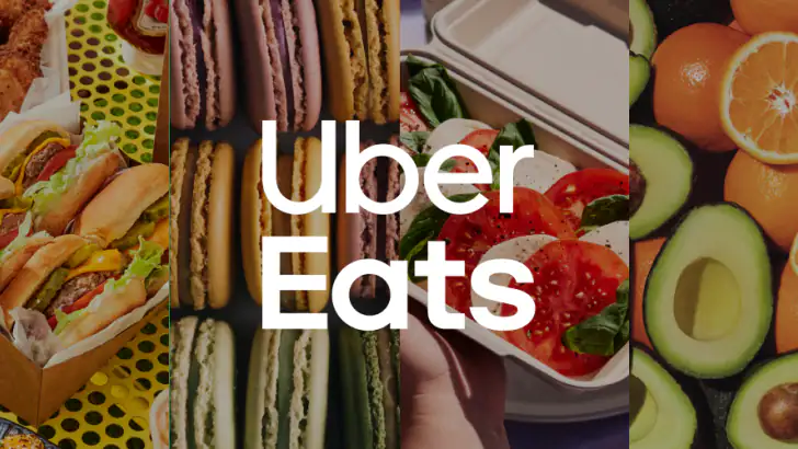 Uber Eats: Essenslieferung feature graphic