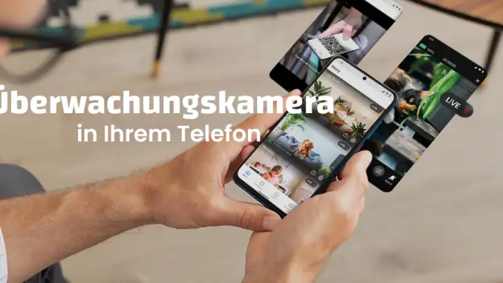 Überwachungskamera App: Visory feature graphic