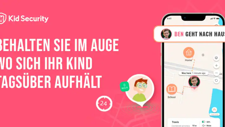 Umfassende Kindersicherung App feature graphic