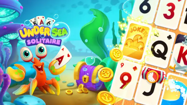 Undersea Solitaire Tripeaks feature graphic