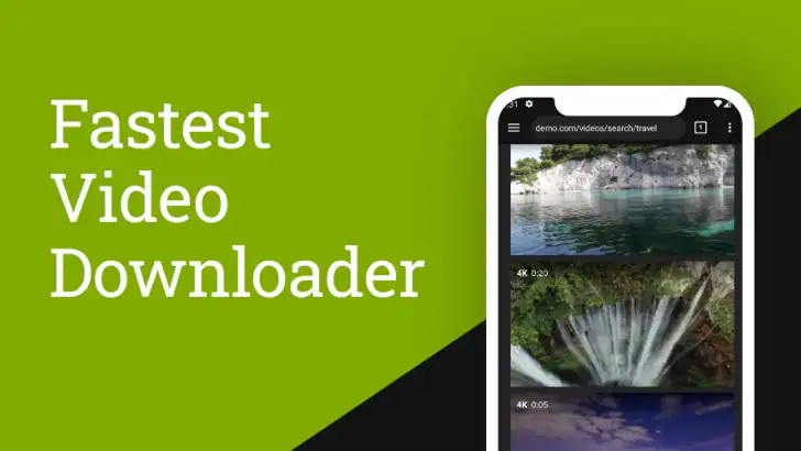 Video Downloader Pro feature graphic