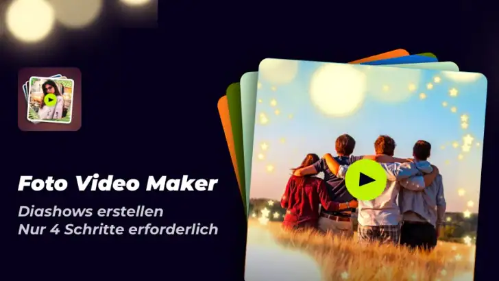 Video Maker mit Musik, Foto feature graphic