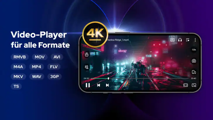 Video-Player – AnyPlay feature graphic