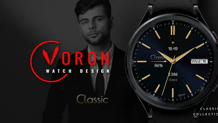 Voron CLASSIC Watch Face feature graphic