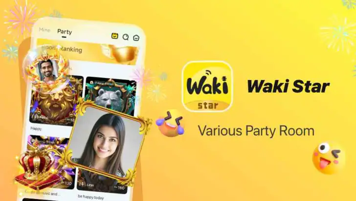 Waki Star-Group Voice Party feature graphic