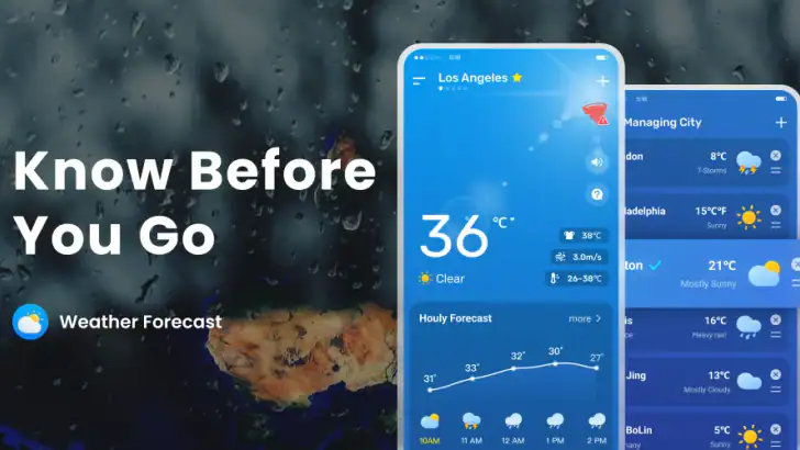 Weather Forecast - Live Alerts feature graphic