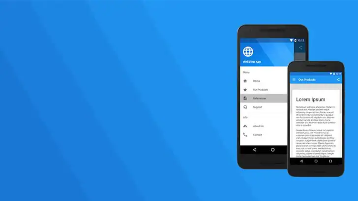 WebView App feature graphic