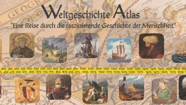 Weltgeschichte Atlas feature graphic