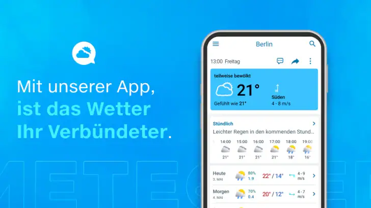 Wetter 14 Tage - Meteored feature graphic