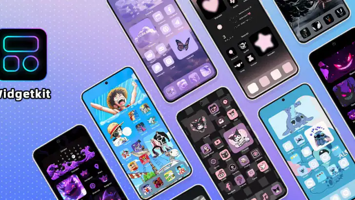 WidgetKit-OS18 Thema & Icons feature graphic