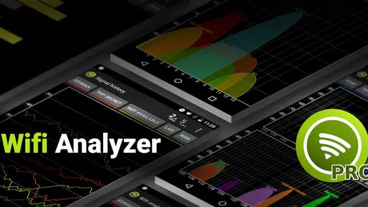 Wifi Analyzer Pro feature graphic