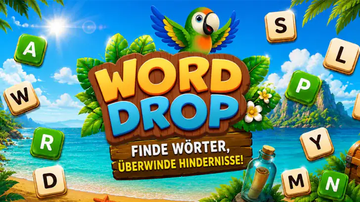 Word Drop - Wortspiel feature graphic