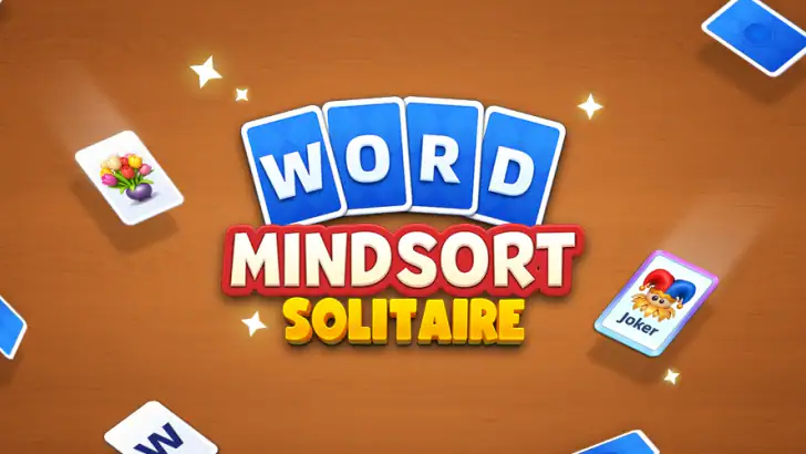 Word MindSort: Solitaire feature graphic