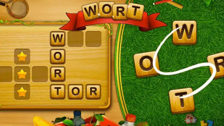 Wort Kreuzworträtsel Spiel feature graphic