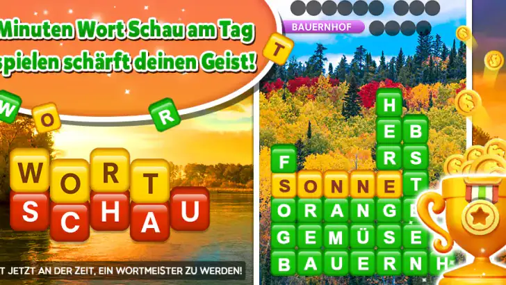 Wort Schau - Wörterspiel feature graphic