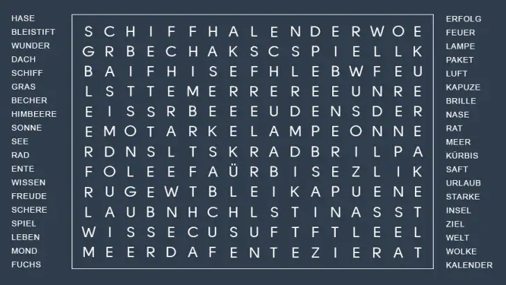 Worträtsel - Fillwords feature graphic