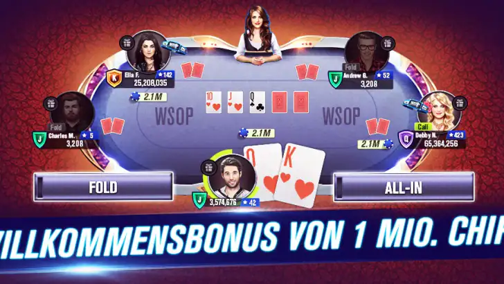 WSOP: Texas Holdem Poker feature graphic