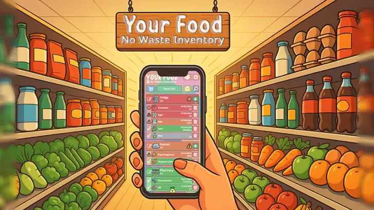 Your Food Anti Waste Inventar feature graphic