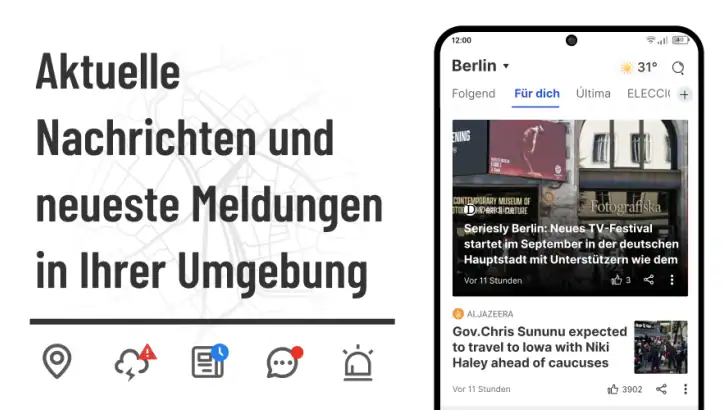 Zip Nachrichten: Aktuelle feature graphic