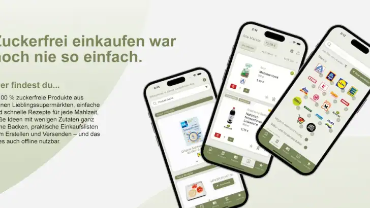 Zuckerfrei Einkaufen feature graphic
