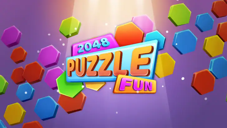 2048 Puzzle Fun feature graphic