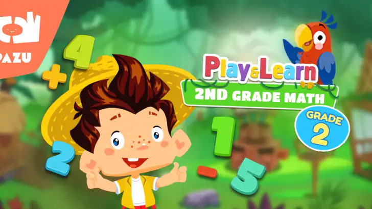 2nd Grade Math - Play&Learn feature graphic
