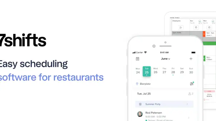 7shifts: Employee Scheduling feature graphic