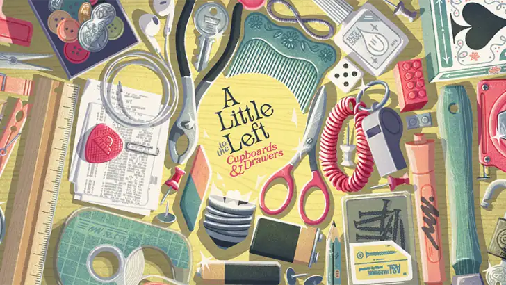 A Little to the Left: Drawers feature graphic