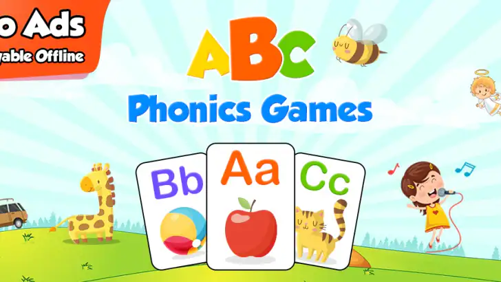 ABC Games: Phonics & Tracing feature graphic