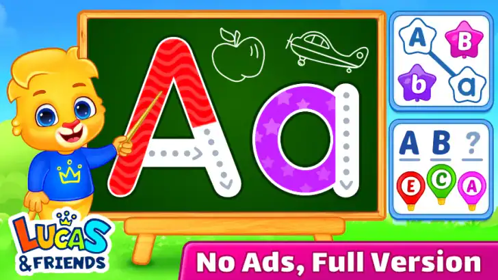 ABC Kids - Tracing & Phonics feature graphic