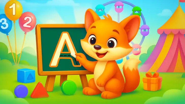 ABCKidsTv - Tracing & phonics feature graphic
