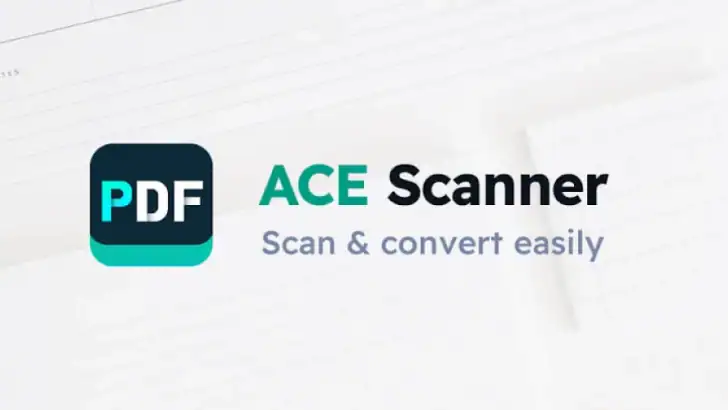ACE Scanner - PDF Scanner App feature graphic