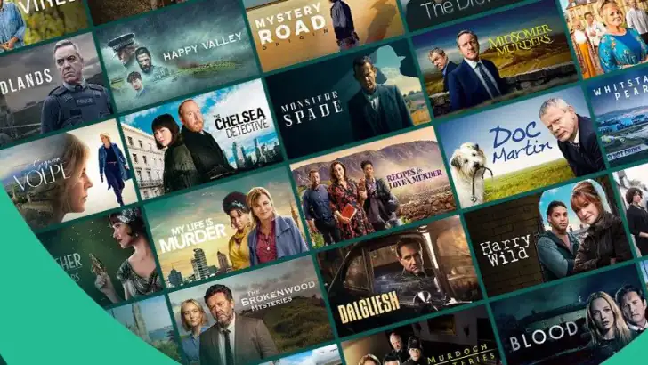 Acorn TV: Brilliant Hit Series feature graphic