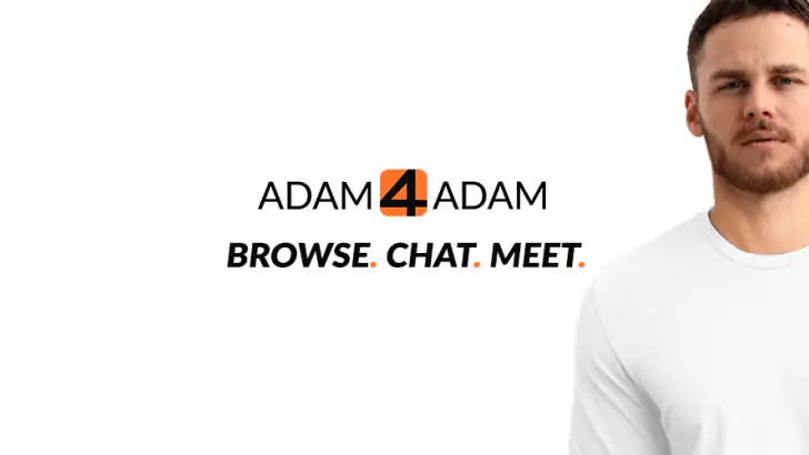 Adam4Adam Gay Chat Dating A4A feature graphic