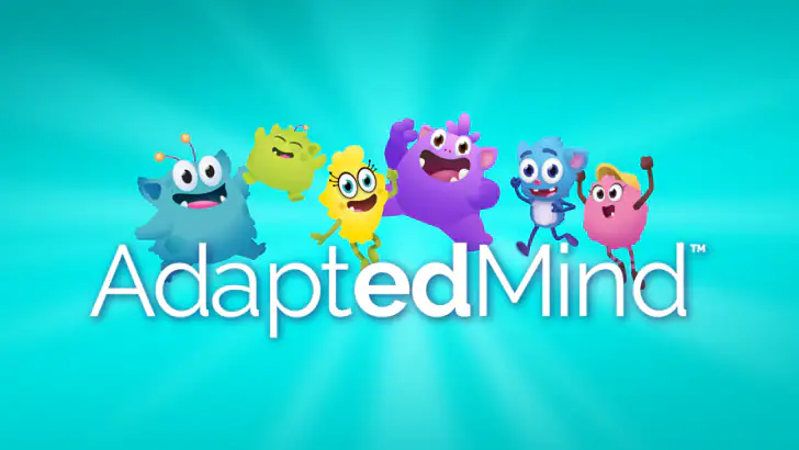 AdaptedMind Math: Learning App feature graphic