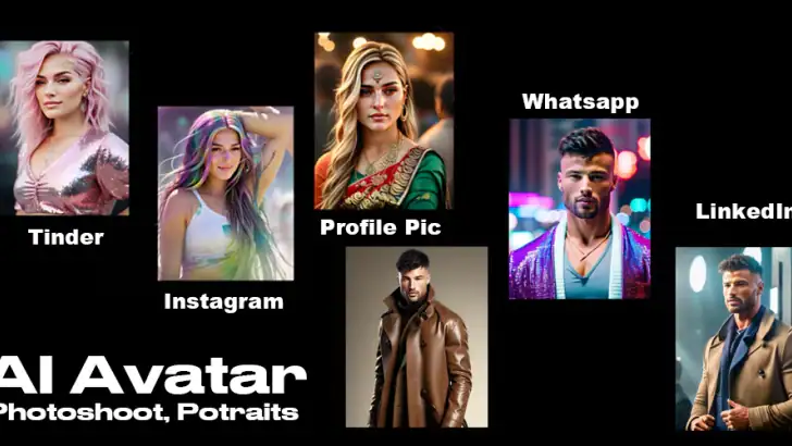 AI Avatar: AI Headshots, DP feature graphic