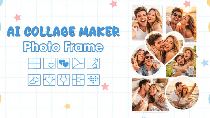 AI Collage Maker & Photo Frame feature graphic