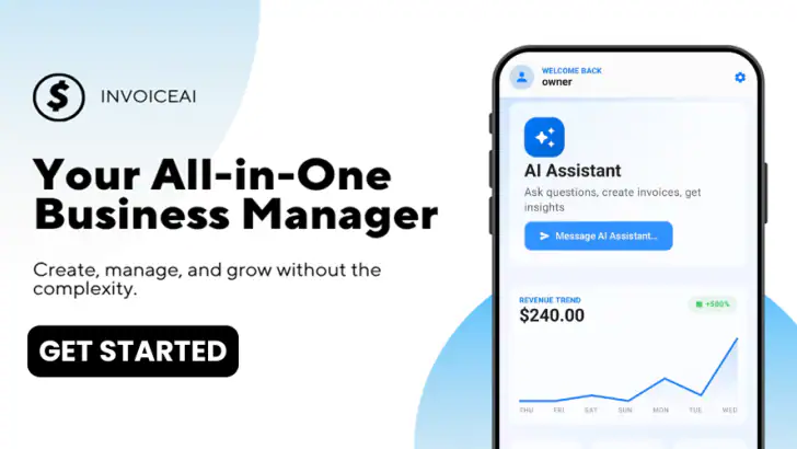 AI Invoice & Estimate Maker feature graphic
