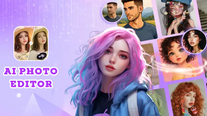 AI Photo Editor - Face Studio feature graphic